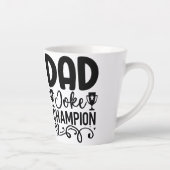 Vater Joke Champion | Funny Vatertag Geschenk Milchtasse (Rechts)