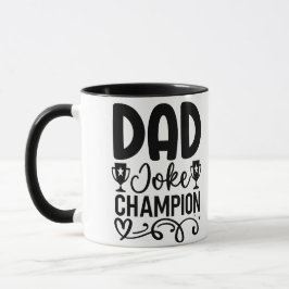 Vater Joke Champion | Funny Vatertag Geschenk Tasse