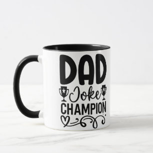Vater Joke Champion Funny Vatertag Geschenk Tasse