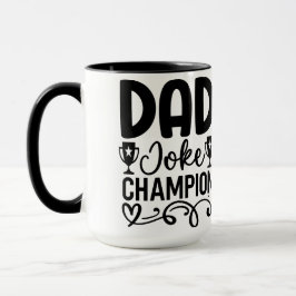 Vater Joke Champion | Funny Vatertag Geschenk Tasse