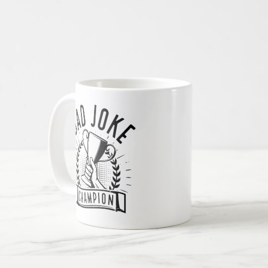 Vater Joke Champion Kaffeetasse (Vorderseite Links)