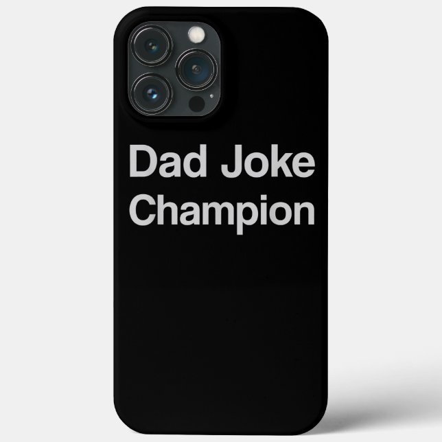 Vater Joke Champion Vatertag Opa Liebe Case-Mate iPhone Hülle (Back)