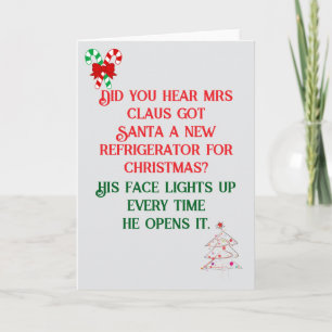 Vater Joke Christmas Card Karte