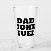 Vater Joke Fuel - Funny Gift für Vater Glas (Vorderseite)