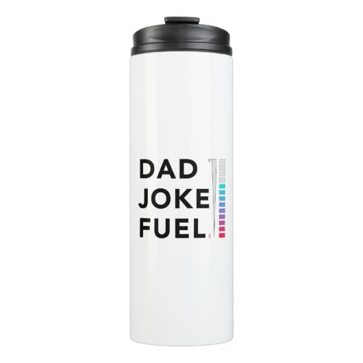 Vater Joke Fuel Funny Meter Thermosbecher (Vorderseite)