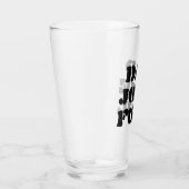 Vater Joke Fuel - Funny Vatertag Glas (Rechts)