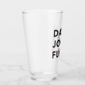 Vater Joke Fuel Funny Vathday Glas (Rechts)