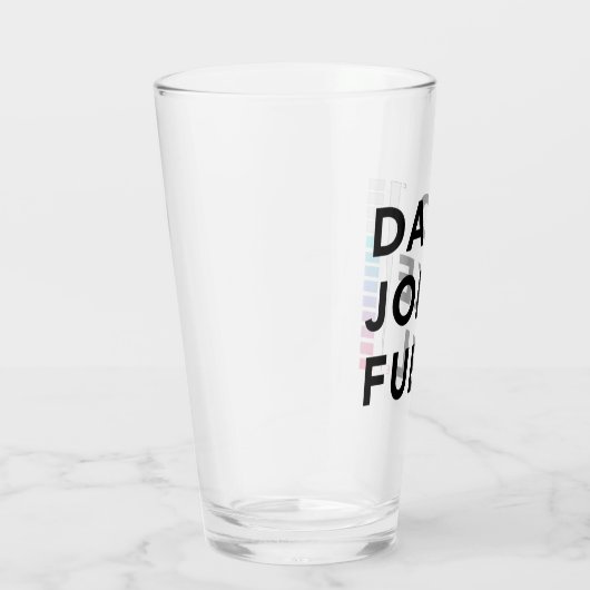 Vater Joke Fuel Funny Vathday Glas (Rechts)