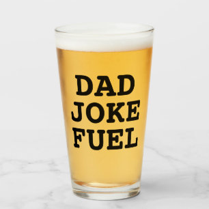 Vater Joke Fuel - Klassisches Funny Gift für Vater Glas
