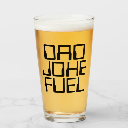 Vater Joke Fuel - Modernes technisches Geschenk fü Glas (Vorne (Gefüllt))