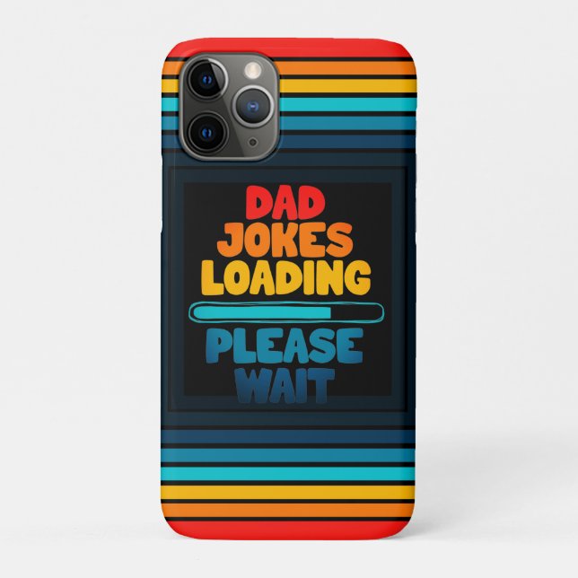 Vater Joke Loading Bitte warten Design Case-Mate iPhone Hülle (Rückseite)