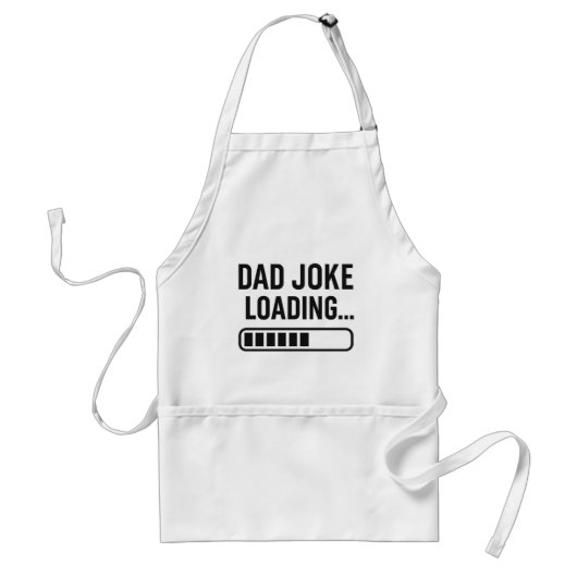 Vater Joke Loading... Funny Design für Vater Schürze (Vorne)