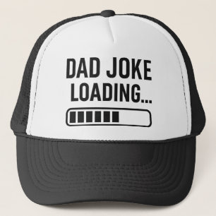 Vater Joke Loading... Funny Design für Vater Truckerkappe