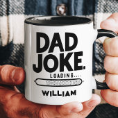Vater Joke Loading Personalisiert Tasse