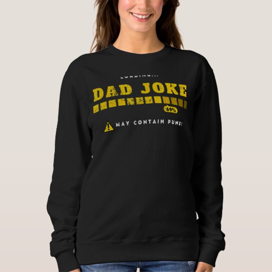 Vater Joke Loading Unbesiegter Vater Joke Champion Sweatshirt (Vorderseite)