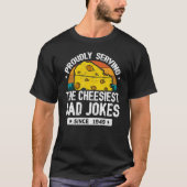 Vater Joke Puns Vater Jokes Seit 1949 Vater Joke T-Shirt (Vorderseite)