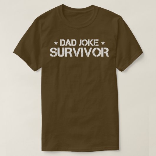 Vater Joke Survivor T-Shirt (Design vorne)