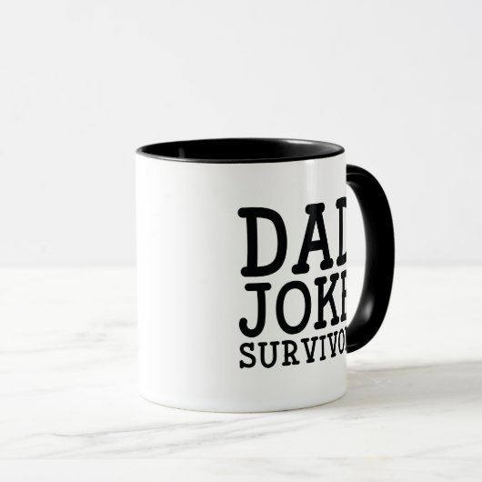 Vater Joke Survivor Tasse (VorderseiteRechts)