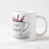 VATER JOKE: Warum hat die Kaffeedatei einen Polize Jumbo-Tasse (Rechts)