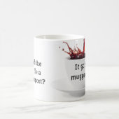 VATER JOKE: Warum hat die Kaffeedatei einen Polize Kaffeetasse (Mittel)