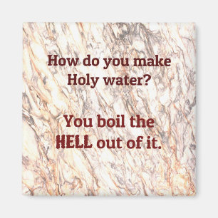 Vater Joke: Wie macht man heiliges Wasser? Magnet