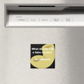 Vater Joke: Wie nennt man ein Fake-Nudeln? Magnet (In Situ (Geschirrspüler))