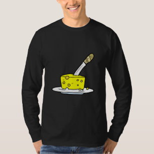 Vater Jokes Comedy Zitate, die den Käse schneiden T-Shirt