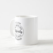 Vater Jokes Fathers Tagesgeschenk für neuen Vater Kaffeetasse (Vorderseite Links)