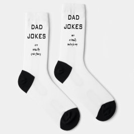 Vater Jokes Funny Novelty Spaß Caption Amusing Socken