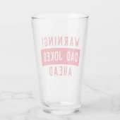 Vater Jokes Glass Tumbler (Rückseite)