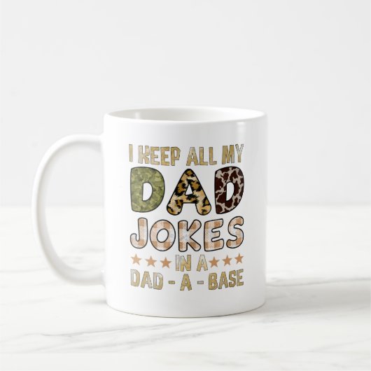 Vater Jokes Kaffee Tasse (Links)