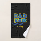Vater Jokes Loading Badhandtuch Set (Handtuch)
