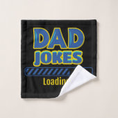 Vater Jokes Loading Badhandtuch Set (Waschlappen)