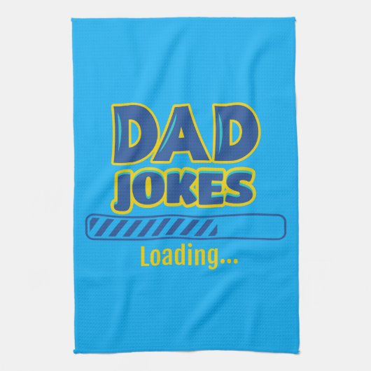 Vater Jokes Loading Geschirrtuch (Vertikal)