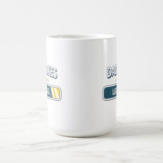Vater Jokes Loading... Kaffeetasse (Mittel)