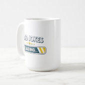 Vater Jokes Loading... Kaffeetasse (Vorderseite Links)