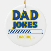 Vater Jokes Loading Keramik Ornament (Hinten)
