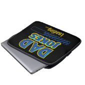 Vater Jokes Loading Laptopschutzhülle (Vorne Knopf)