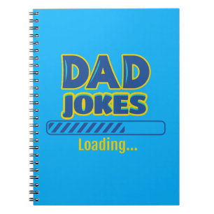 Vater Jokes Loading Notizblock