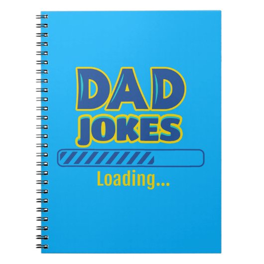 Vater Jokes Loading Notizblock (Vorderseite)