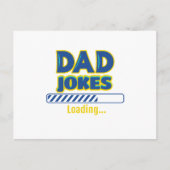 Vater Jokes Loading Postkarte (Vorderseite)