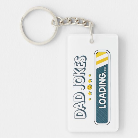 Vater Jokes Loading... Schlüsselanhänger (Vorderseite)