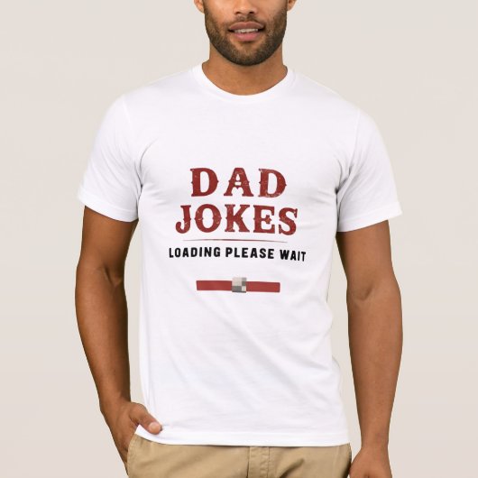Vater Jokes Loading T-Shirt (Vorderseite)