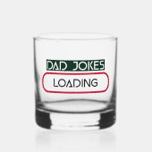 VATER JOKES LOADING WHISKYGLAS (Vorderseite)