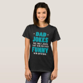 Vater Jokes Sarcasm Quotes weder noch Original T-Shirt (Vorne ganz)