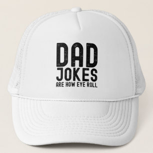 Vater Jokes sind, wie Eye Roll Cooler Vater Slogan Truckerkappe