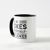 Vater Jokes Tasse (Vorderseite Links)