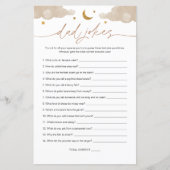 Vater Jokes Twinkle Little Star Baby Showspiel (Vorderseite)