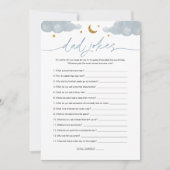 Vater Jokes Twinkle Star Showspielkarte Einladung (Vorderseite)