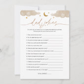 Vater Jokes Twinkle Star Showspielkarte Einladung (Vorderseite)